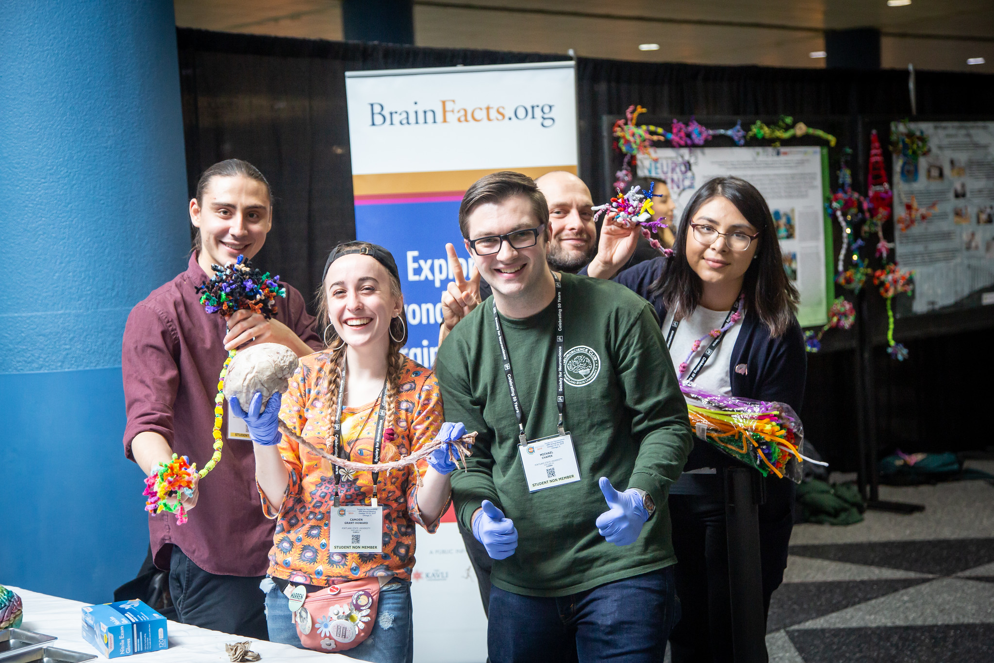 SfN Members gather for BACE photo