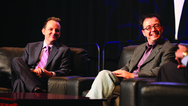 Magicians Apollo Robbins and Eric Mead 