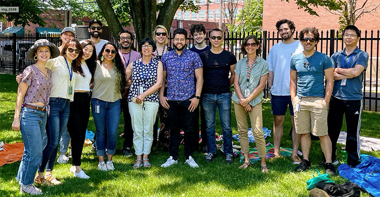 Marina Picciotto and her lab