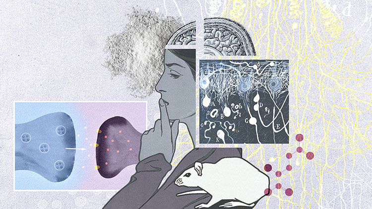 Woman holding her chin thinking