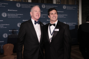 John Arena with National Football Foundation chairman Archie Manning