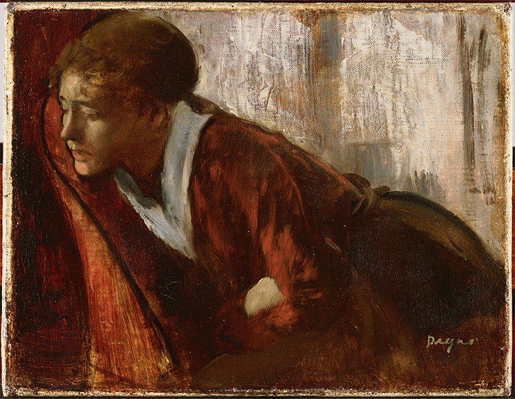 Edgar Degas’ painting, Melancholy