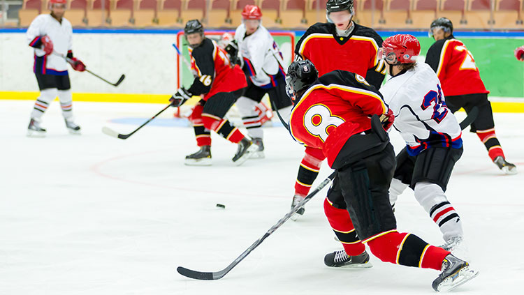 Hockey players