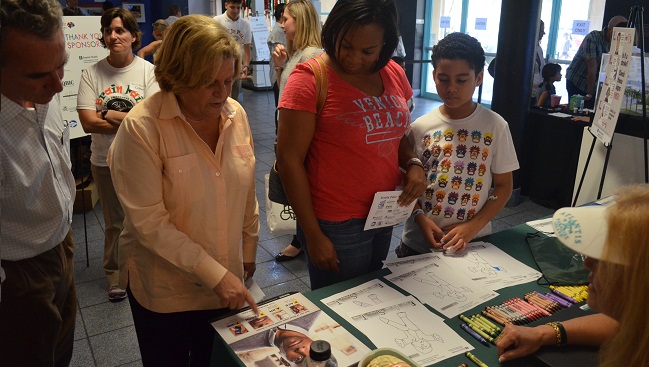 Congresswoman Ros-Lehtinen at the Miami Brain Fair