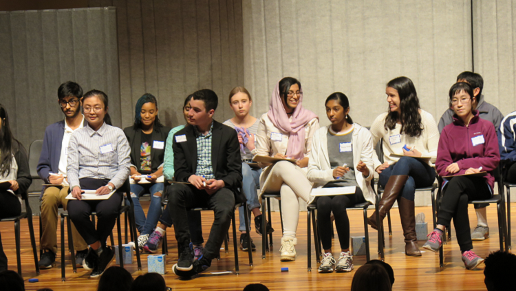 Photograph of 2019 Brain Bee contestants