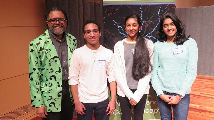 Photograph of Brain Bee winners