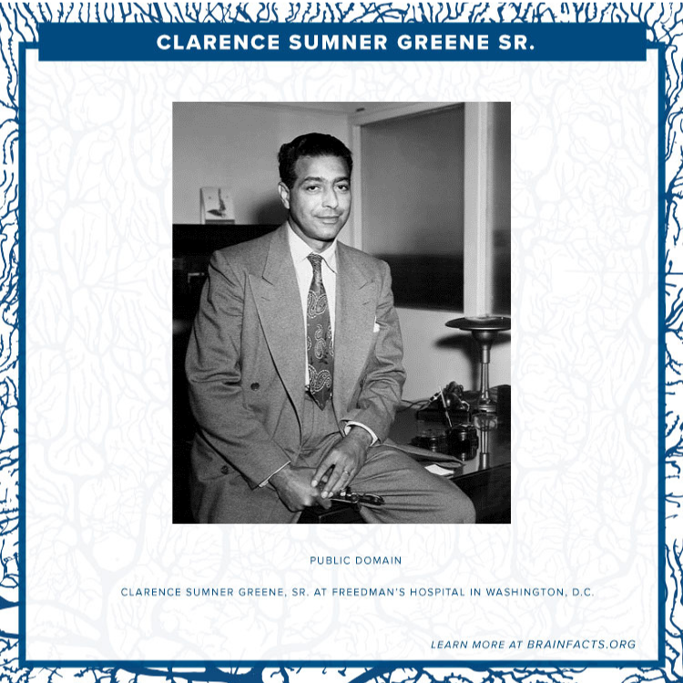 Clarence Sumner Greene Sr. Brain byte