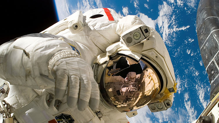 image of astronaut in space