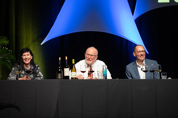 Wine tasting panel